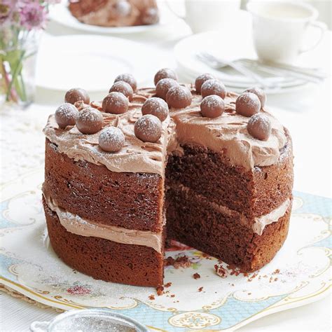 Mary Berry recipes: Malted Chocolate Cake | Dessert Recipes | Woman & Home