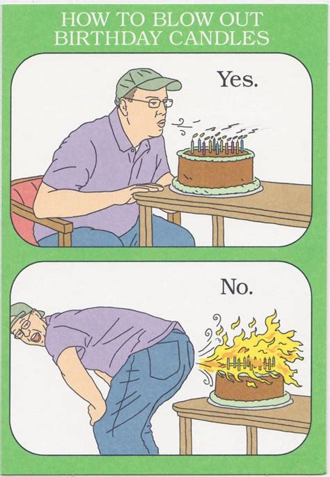 How to blow out birthday candles. | Funny happy birthday meme, Funny happy birthday wishes ...