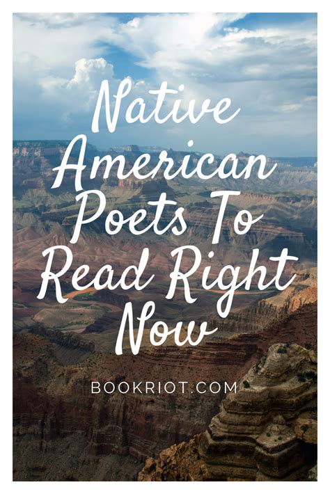 Native American Poets You Need to Read Right Now