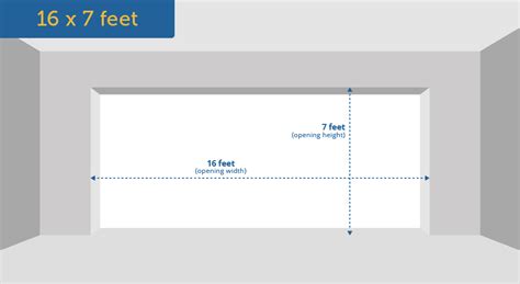 Garage Door Size Chart