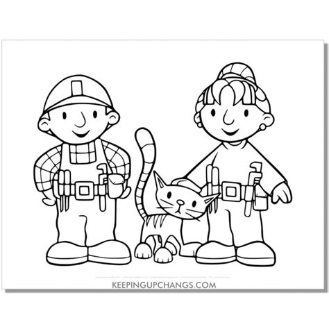 Free Bob the Builder Coloring Pages, Sheets [POPULAR Printables!]