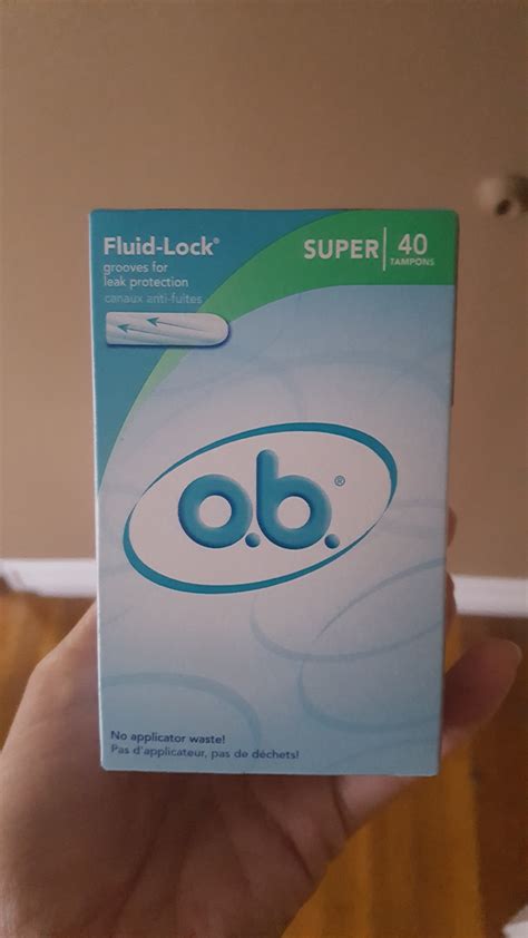 O.B. Tampons reviews in Feminine Hygiene - ChickAdvisor