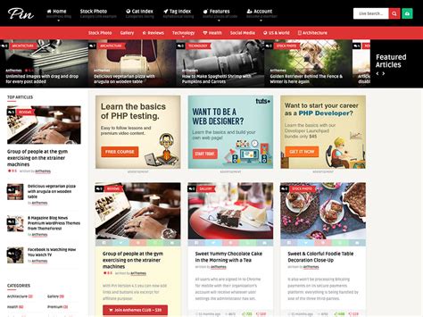 8 Best Pinterest-Style WordPress Themes 2024 - aThemes