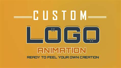 Make a custom logo animation by Thasirock