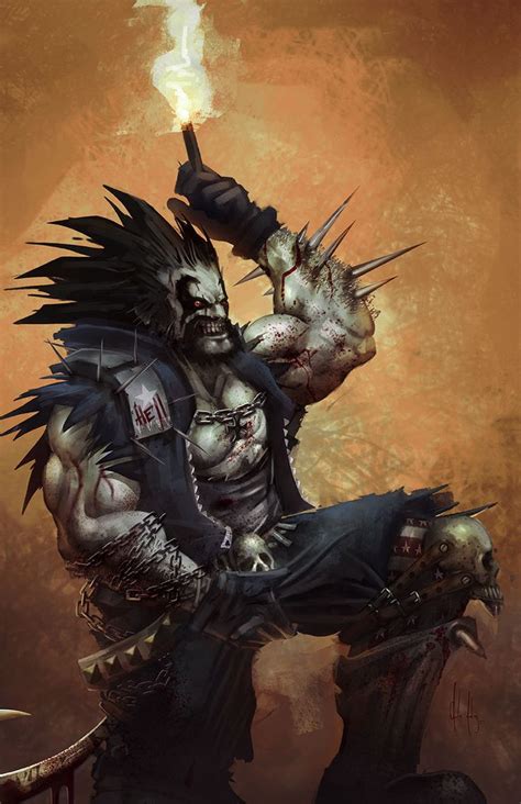 Lobo by Andres Martinez on ArtStation | Dc comics wallpaper, Dc comics ...