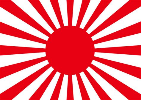 Japanese Rising Sun Flag Illustrations, Royalty-Free Vector Graphics & Clip Art - iStock