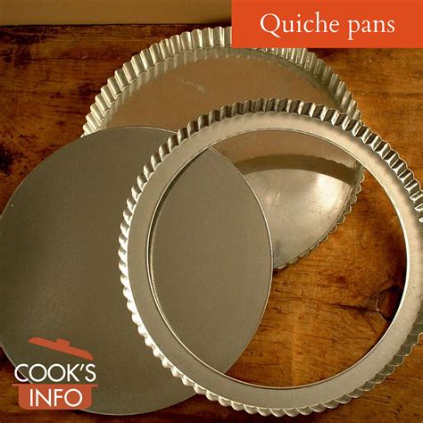 Quiche Pans - CooksInfo