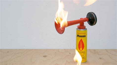 Homemade Air Horn Flamethrower: DIY if You Dare