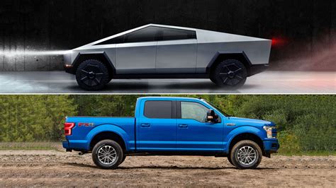 Tesla Cybertruck vs. Ford-F150: Pickups im Datenvergleich | AUTO MOTOR ...