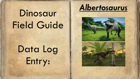 Albertosaurus: Habitat and Facts - YouTube