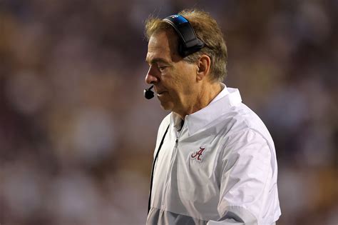 Nick Saban hits his Alabama low point after loss to LSU