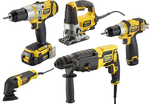 Yellow and Black-Colored Stanley FatMax Power Tools Now Available in the UK