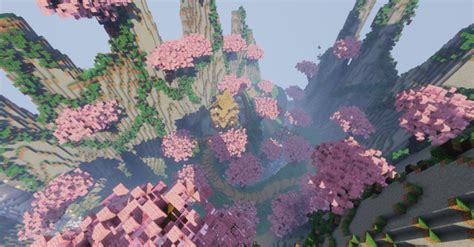 Cherry Blossom Valley Minecraft Map