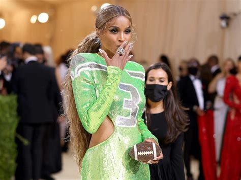 Ciara Wore Her Husband's Jersey Number, Super Bowl Ring to Met Gala