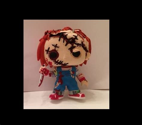 Custom Funko Pop! Stitched Bloody Chucky by Derrico13 on DeviantArt