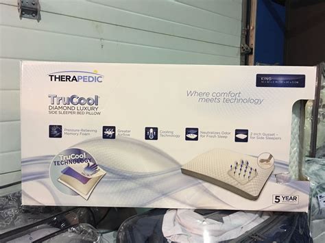 THERAPEDIC TRUCOOL DIAMOND LUXURY KING SIZE PILLOW