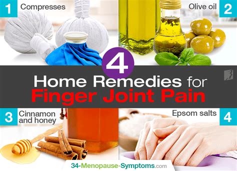 Top 4 Home Remedies for Finger Joint Pain | Menopause Now