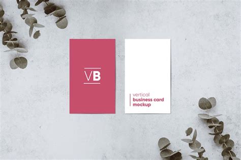 15+ Cool Vertical Business Card Mockup PSD Templates | Mockuptree