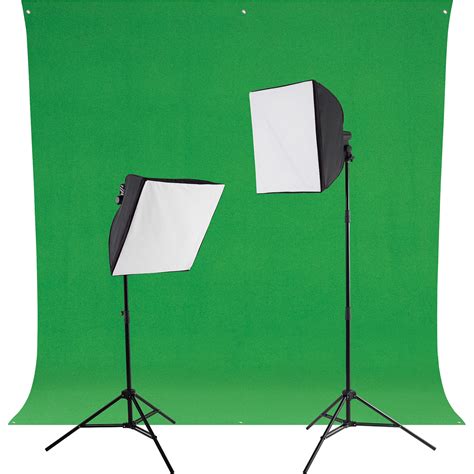Westcott uLite LED Green Screen Photo Lighting Kit 401NL B&H
