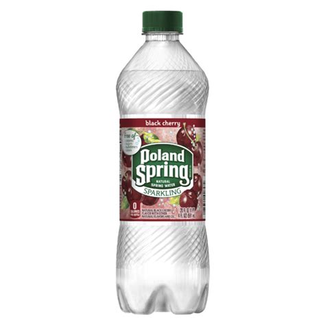 Poland spring Sparkling Water, Black Cherry (20 oz) - Instacart