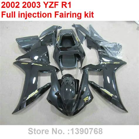 Fit for YAMAHA injection molded fairings R1 02 03 black motorcycle ...