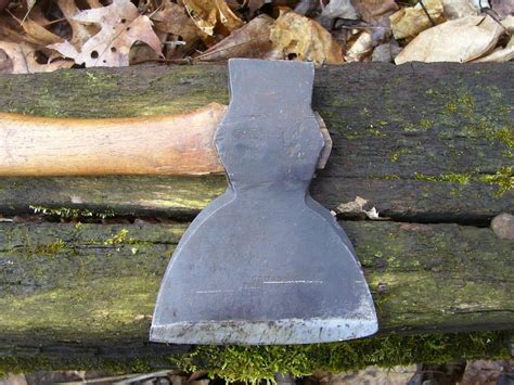 EARLY 1900's CRUSO HEWING HATCHET ~ 16" CAMPERS AXE ~ HIBBARD SPENCER ...