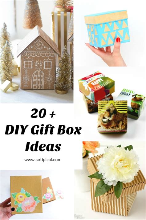 DIY Gift Box Ideas - So TIPical Me