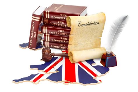 Constitution of the United Kingdom Concept, 3D Rendering Stock ...