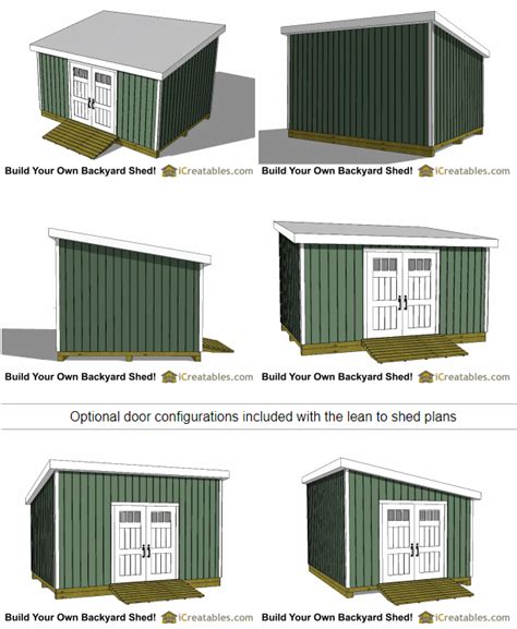 12×16 Lean-To Shed - Parr Lumber