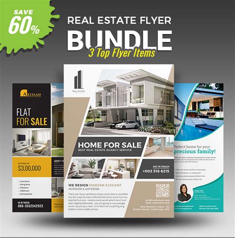 40 Professional Real Estate Flyer Templates
