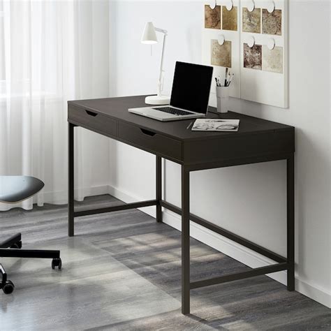 ALEX desk, black-brown, 393/8x187/8" - IKEA