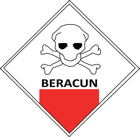 hazardous waste sign vector design 11779437 Vector Art at Vecteezy