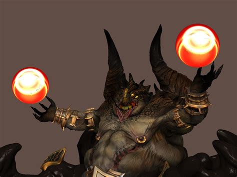 Azmodan zbrush preview by VanLogan on DeviantArt