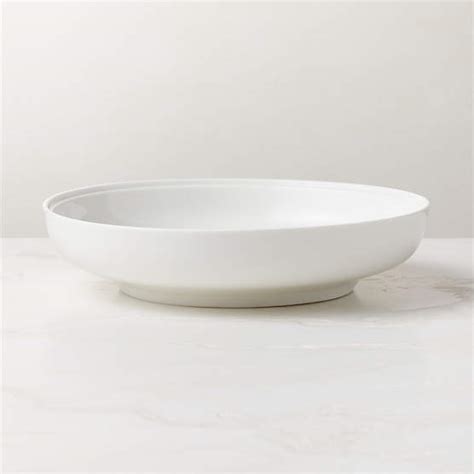 Contact Modern White Pasta Bowl Set of 8 + Reviews | CB2 Canada