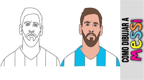 Lionel Messi Easy Drawing