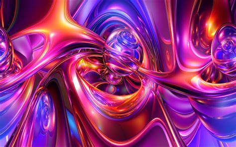 Download wallpapers fractals, abstract waves, curves, lines, art ...