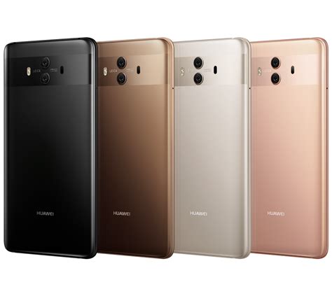 Huawei Mate 10 series now official; first smartphones with dedicated neural processors ...