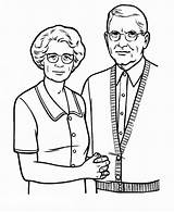 Picture Of Our Grandparent In Gran Parents Day Coloring Page  NetArt sketch template