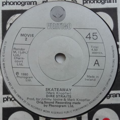 Dire Straits - Skateaway (1980, Vinyl) | Discogs