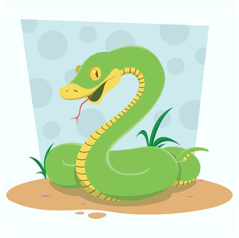 Snake Illustration 208518 Vector Art at Vecteezy