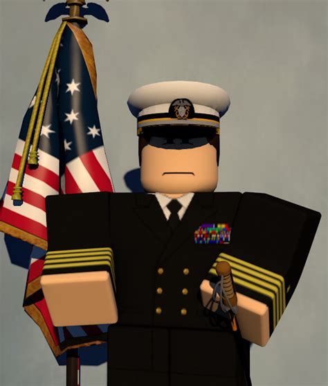 ArtStation - USAF Roblox Officer portrait GFX, ServerEnabled