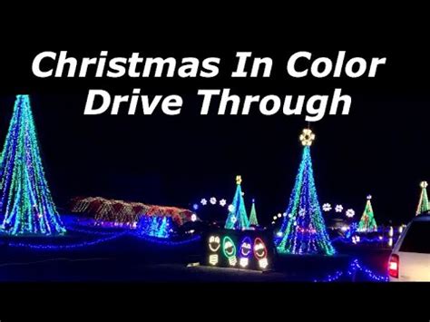 Driving Through A Holiday Light Display | Christmas In Color At Bandimere Speedway In Morrison ...