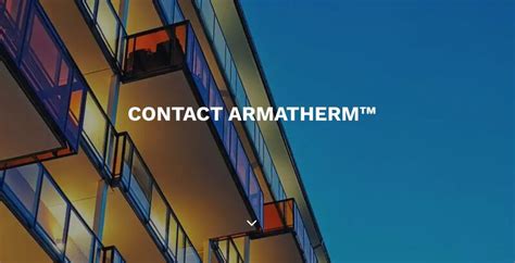 Armatherm™ Thermal Bridging Solutions on LinkedIn: Contact Us ...