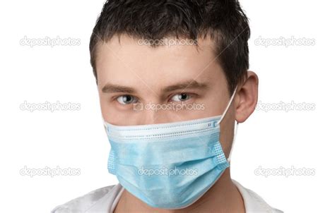 Doctor with surgical mask — Stock Photo © malyuginphoto #15323269