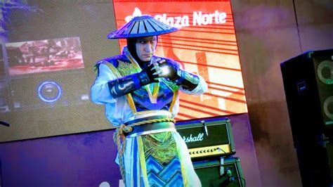 LORD RAIDEN Mortal Kombat COSPLAY [Friki Festival X] - YouTube