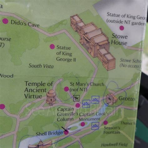 Stowe Gardens Map | Fasci Garden