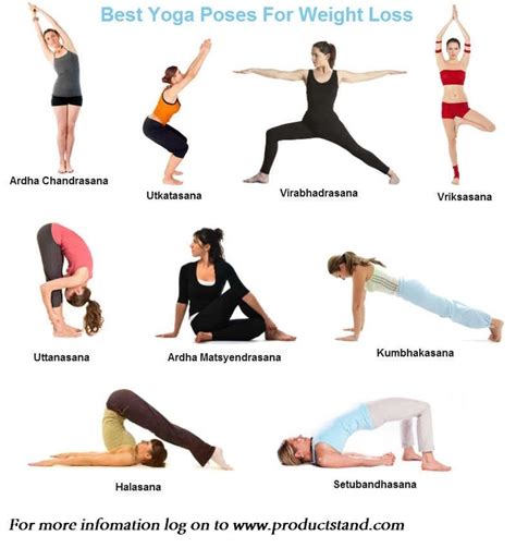 Power Yoga Poses For Weight Loss | Work Out Picture Media