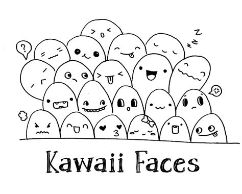 Kawaii Faces: Cute and Fun Kawaii Expressions - Week 14