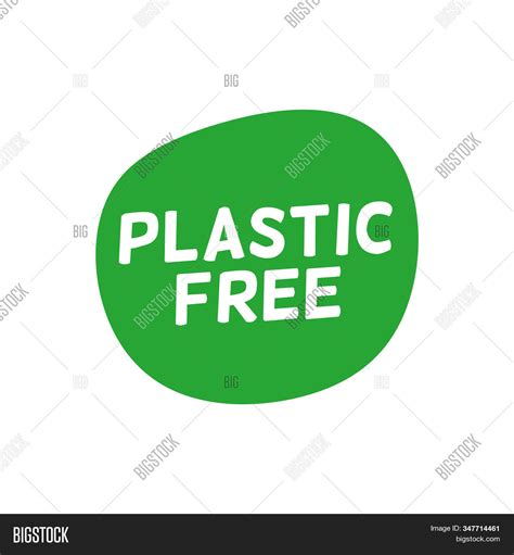 No Plastic Campaign. Vector & Photo (Free Trial) | Bigstock