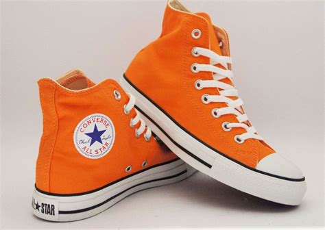 Pin by jainy🎆🌟 on Fashion | Swag shoes, Orange converse, Orange ...